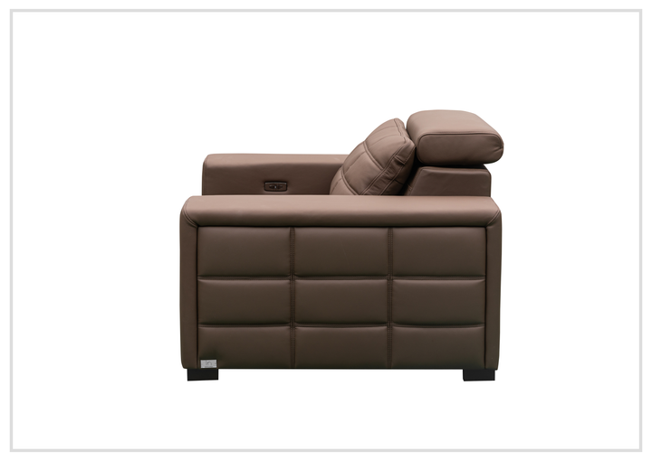 Orlano Leather Chair | Power Reclining | Sinuous Springs Seats | Klaussner - Jennihome