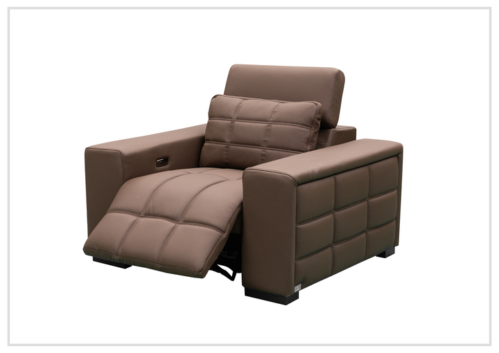 Orlano Leather Chair | Power Reclining | Sinuous Springs Seats | Klaussner - Jennihome
