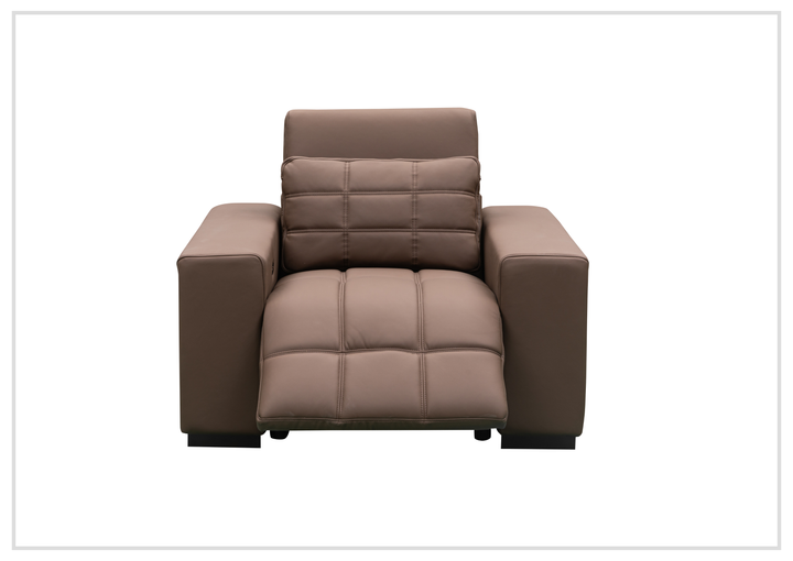 Orlano Leather Chair | Power Reclining | Sinuous Springs Seats | Klaussner - Jennihome