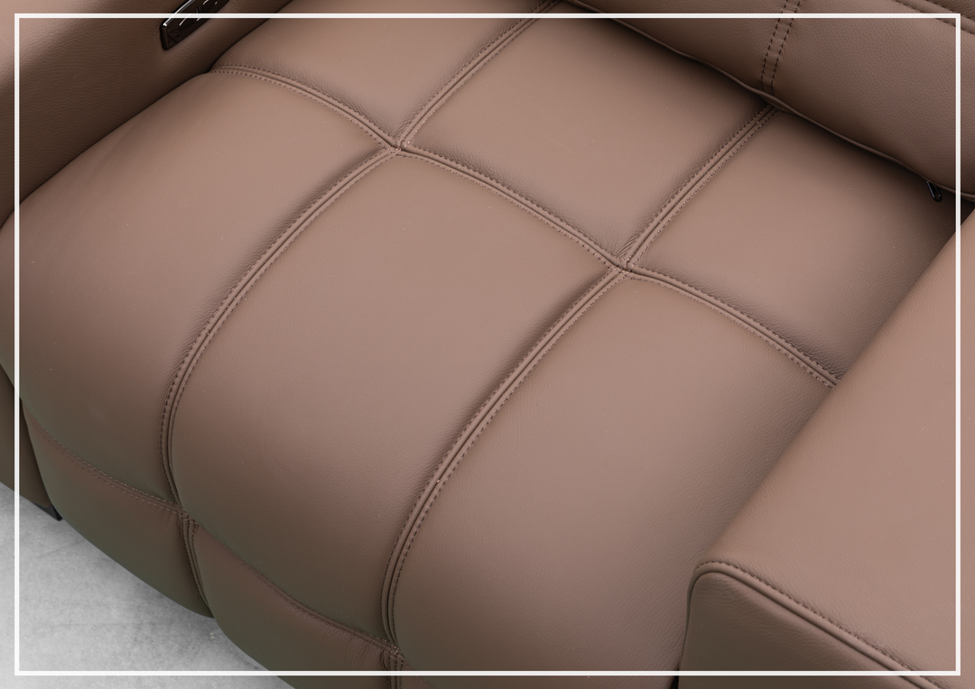 Orlano Leather Chair | Power Reclining | Sinuous Springs Seats | Klaussner - Jennihome