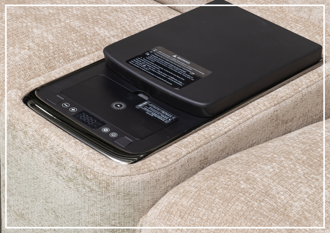 Stanza Power Reclining Sectional Sofa | Fabric | 3 Motors | Klaussner