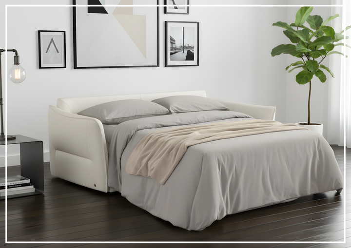 Klaussner Italia La Casa Leather Sleeper Sofa