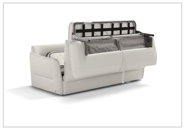 Klaussner Italia La Casa Leather Sleeper Sofa