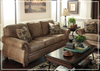 Gio Italia Lavenglen Earth Brown 3-Seater Queen Sleeper Sofa