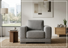 Lars Fabric Arm Chair | Wide Track Arms | Box-Edge Back Pillow | Bernhardt-Jennihome