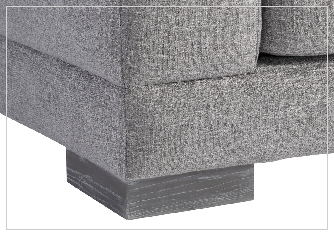 Lars Fabric Arm Chair | Wide Track Arms | Box-Edge Back Pillow | Bernhardt-Jennihome