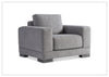 Lars Fabric Arm Chair | Wide Track Arms | Box-Edge Back Pillow | Bernhardt-Jennihome