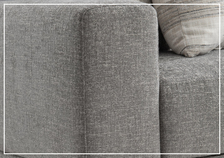 Lars Fabric Sofa | Track Arms | Wooden Block Feet | Bernhardt-Jennihome
