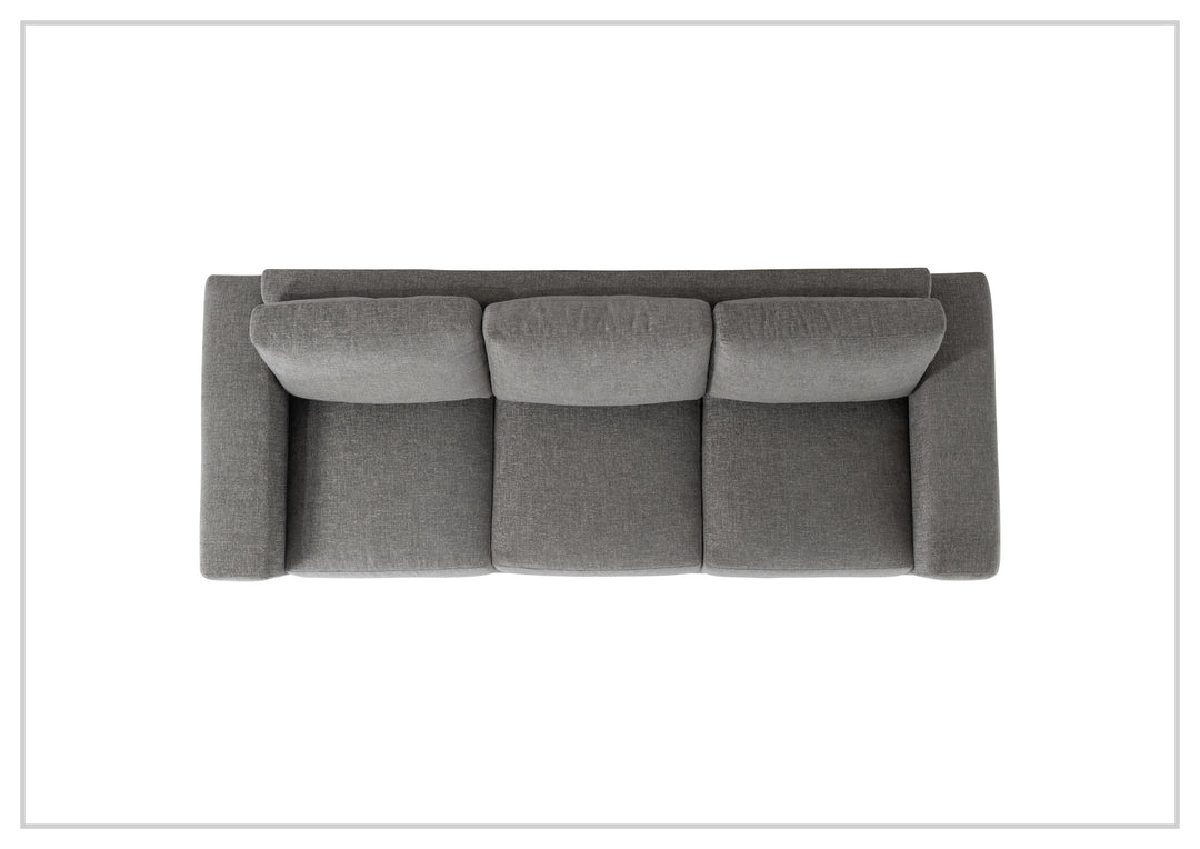 Lars Fabric Sofa | Track Arms | Wooden Block Feet | Bernhardt-Jennihome