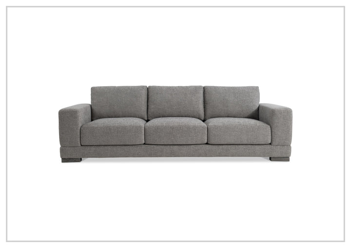 Lars Fabric Sofa | Track Arms | Wooden Block Feet | Bernhardt-Jennihome