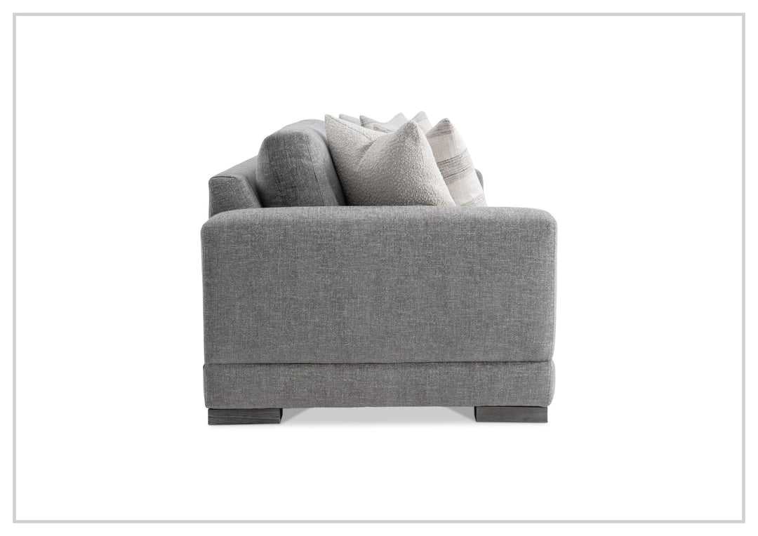 Lars Fabric Sofa | Track Arms | Wooden Block Feet | Bernhardt-Jennihome