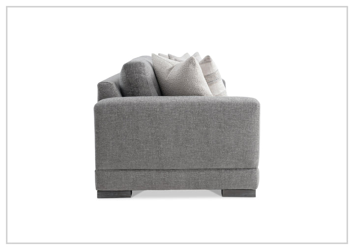 Lars Fabric Sofa | Track Arms | Wooden Block Feet | Bernhardt-Jennihome