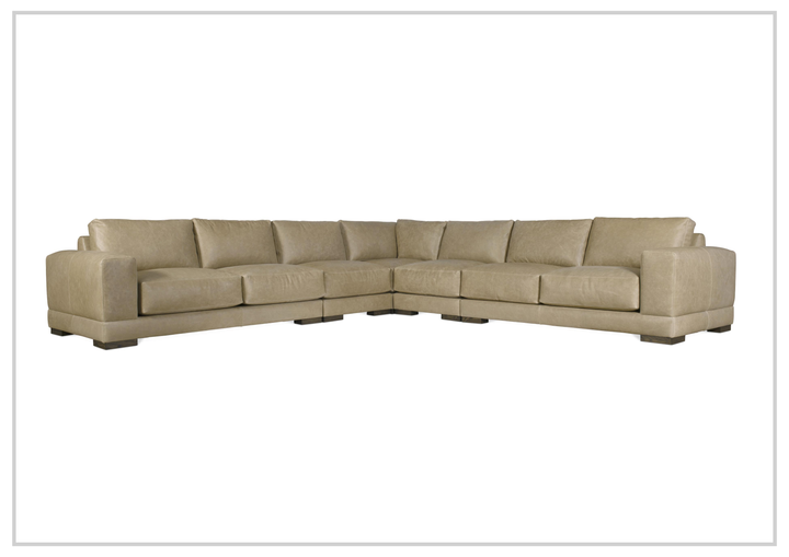 Lars Leather Sectional | Throw Pillows | Bernhardt