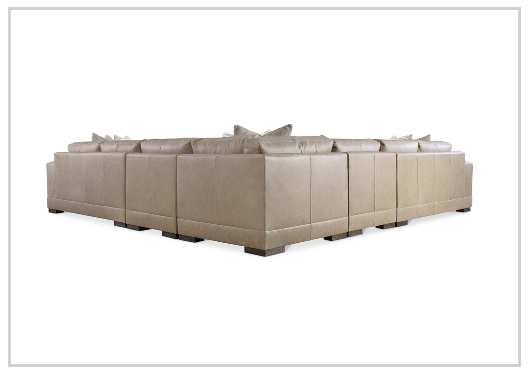 Lars Leather Sectional | Throw Pillows | Bernhardt