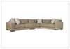 Lars Leather Sectional | Throw Pillows | Bernhardt-Jennihome 