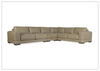 Lars Leather Sectional | Throw Pillows | Bernhardt-Jennihome 