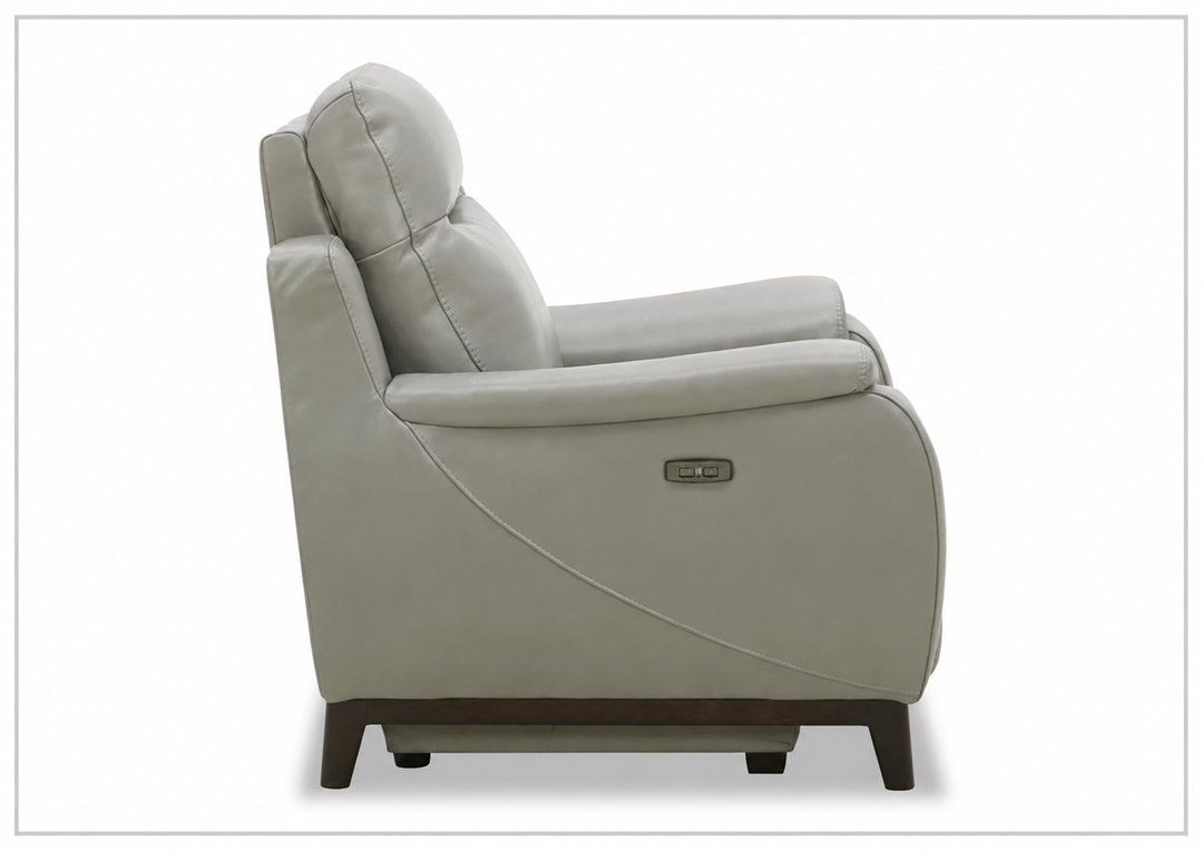 Lazaro Power Leather Recliner | Extended Footrest | Gio Italia-Jennihome