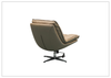 Lenvoro Swivel Chair | Leather | 360° Swivel Base | Klaussner