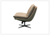 Lenvoro Swivel Chair | Leather | 360° Swivel Base | Klaussner