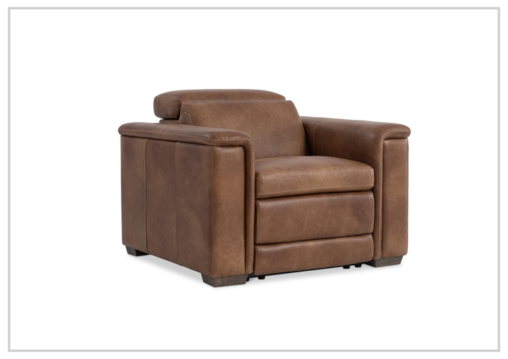 Lioni Leather Power Reclining Chair With USB Port | Bernhardt