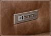 Lioni Leather Power Reclining Chair With USB Port | Bernhardt