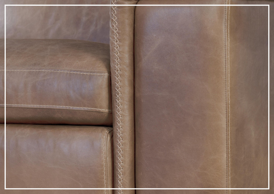 Lioni Leather Power Motion Sectional | Power Footrest | USB Port | Bernhardt-Jennihome