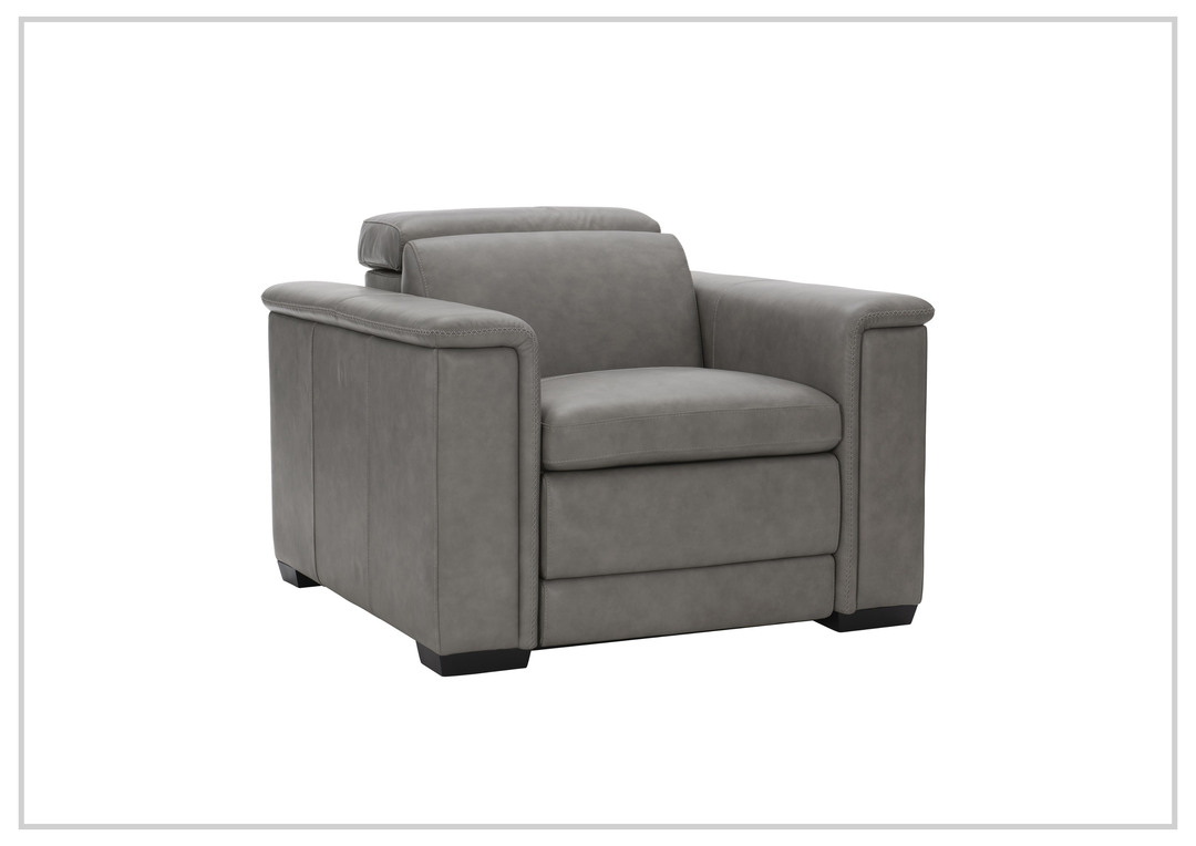 Lioni Leather Power Reclining Chair With USB Port | Bernhardt