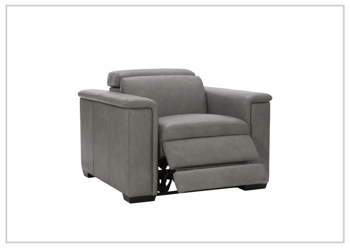 Lioni Leather Power Reclining Chair With USB Port | Bernhardt