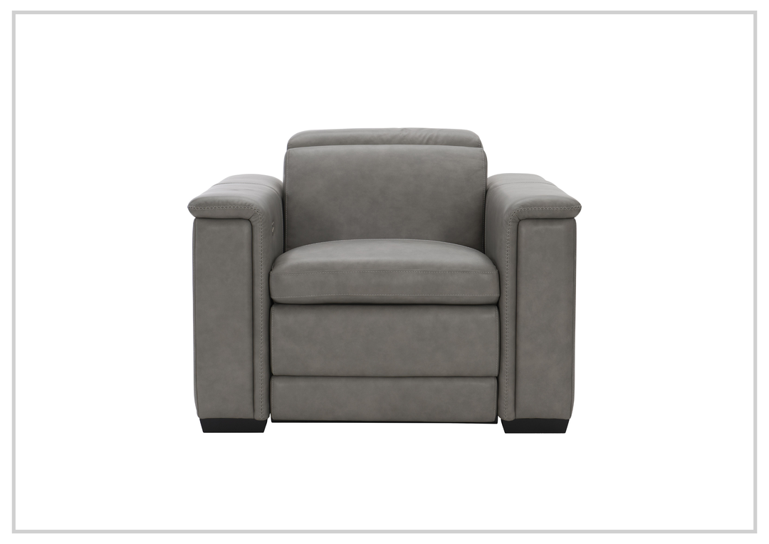 Lioni Leather Power Reclining Chair With USB Port | Bernhardt