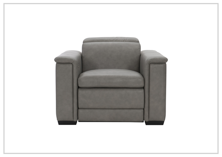 Lioni Leather Power Reclining Chair With USB Port | Bernhardt