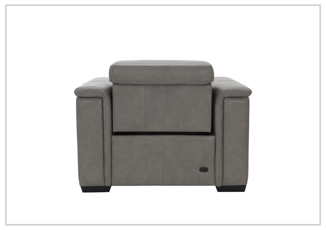 Lioni Leather Power Reclining Chair With USB Port | Bernhardt