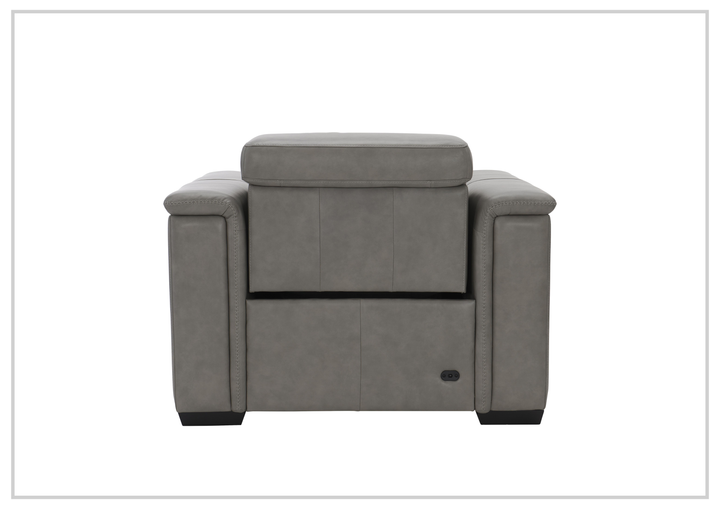 Lioni Leather Power Reclining Chair With USB Port | Bernhardt
