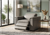 Lioni Leather Power Reclining Chair With USB Port | Bernhardt