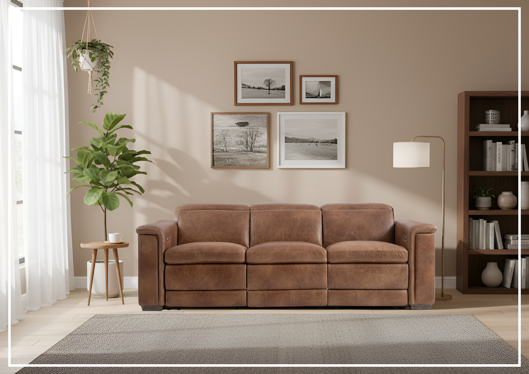 Bernhardt Lioni Power Motion Sofa with  Power Headrests & Footrests-Jennihome