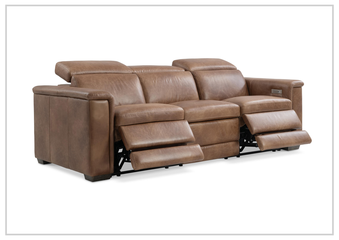 Bernhardt Lioni Power Motion Sofa with  Power Headrests & Footrests-Jennihome