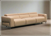 Luca 3-Seater Power Reclining Sofa in Camel with Adjustable Headrest and Footrest - jennihome