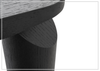 Lucia Rectangular Dining Table | Smoke Black | 6 Seater | Klaussner