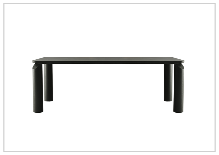 Lucca Dining Table | Smoke Black | Klaussner - Jennihome