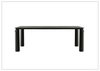 Lucca Dining Table | Smoke Black | Klaussner - Jennihome