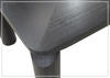 Lucca Dining Table | Smoke Black | Klaussner - Jennihome