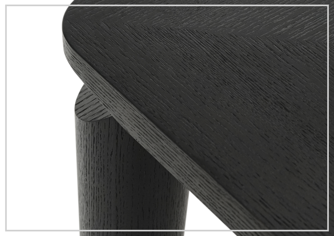 Lucca Dining Table | Smoke Black | Klaussner - Jennihome