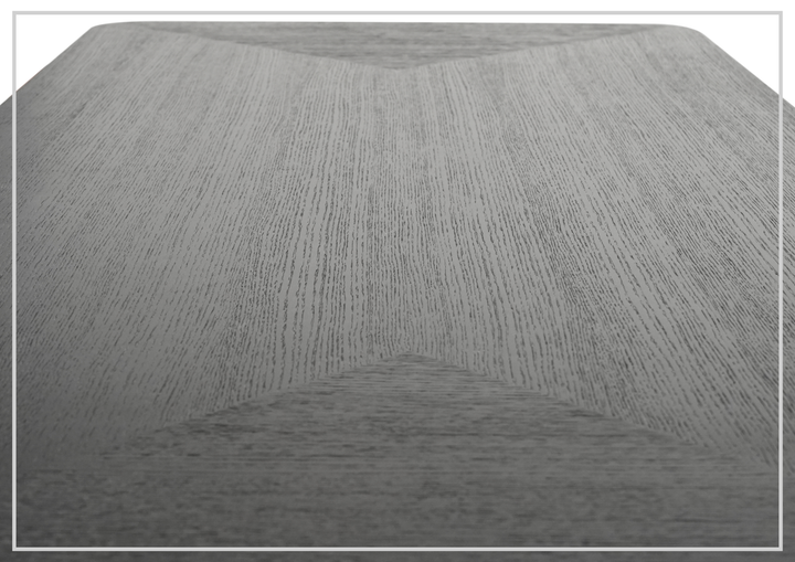 Lucca Dining Table | Smoke Black | Klaussner - Jennihome
