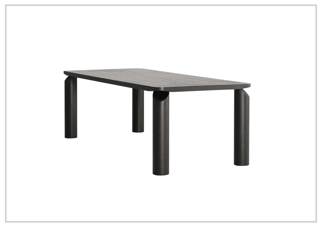 Lucca Dining Table | Smoke Black | Klaussner - Jennihome