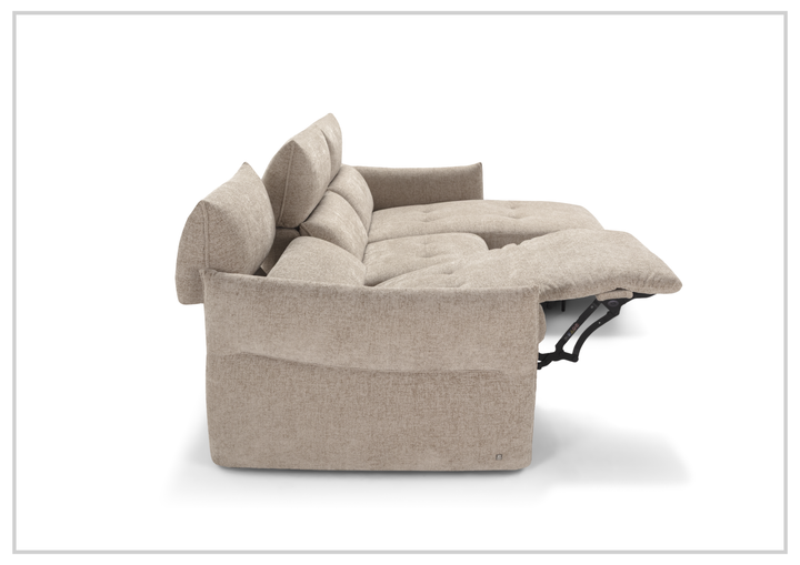 Luminara Power Recliner Sectional Sofa | L-Shape | Fabric | Klaussner - Jennihome