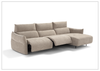 Luminara Power Recliner Sectional Sofa | L-Shape | Fabric | Klaussner - Jennihome