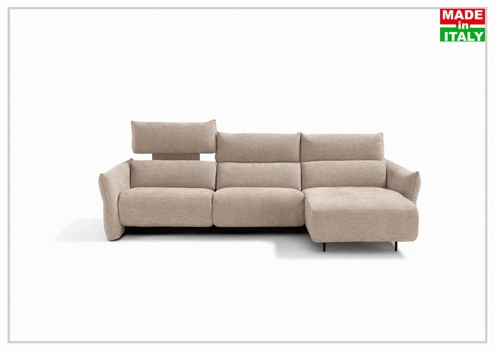 Luminara Power Recliner Sectional Sofa | L-Shape | Fabric | Klaussner - Jennihome