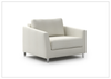 Monika Fabric Sleeper Sofa Chair | Cot Size | Nest Mechanism | Luonto