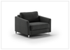 Monika Fabric Sleeper Sofa Chair | Cot Size | Nest Mechanism | Luonto
