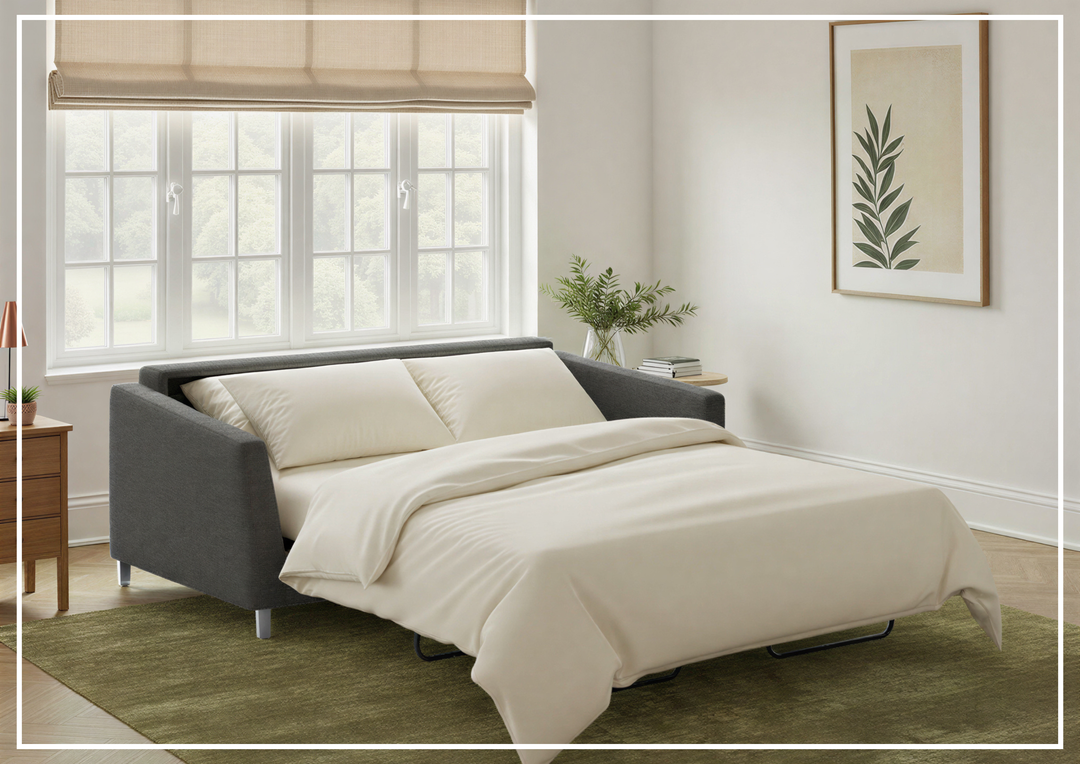 Monika Fabric Sleeper Sofa | Nest Function | Foam Mattress | Luonto