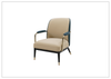 Lusoria Leisure Leather Chair | In Champagne Gold | Klaussner